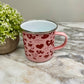 Mug - Valentine’s Day - Pink with Red Hearts #2