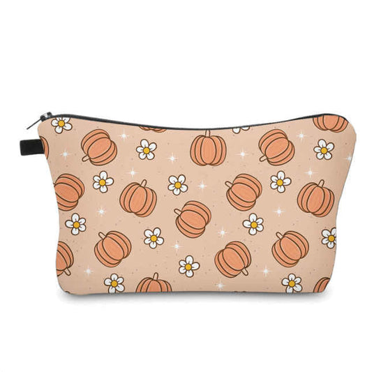 Pumpkin Daisy - Water-Resistant Multi-Use Pouch