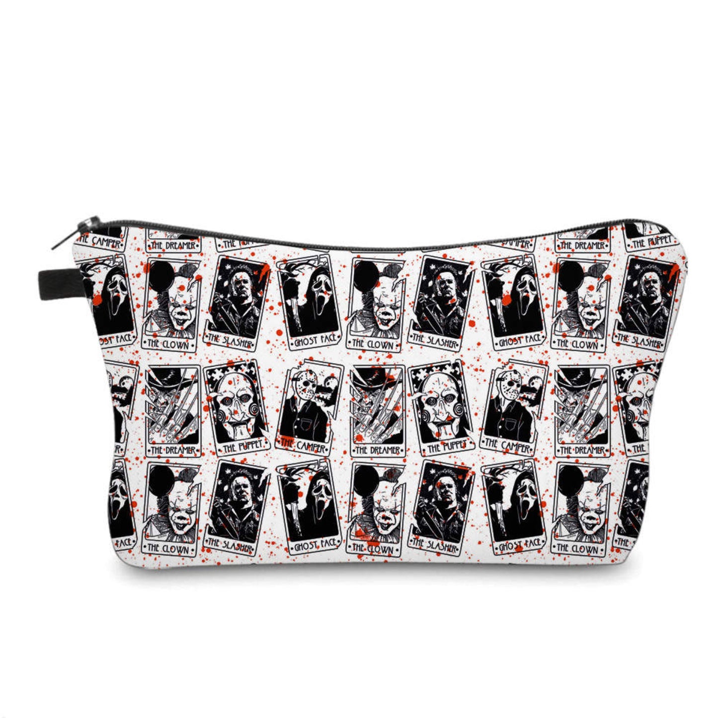 Blood Splatter Tarot Cards - Water-Resistant Multi-Use Pouch