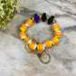 Wood Bracelet - Halloween - Boo Candy Corn