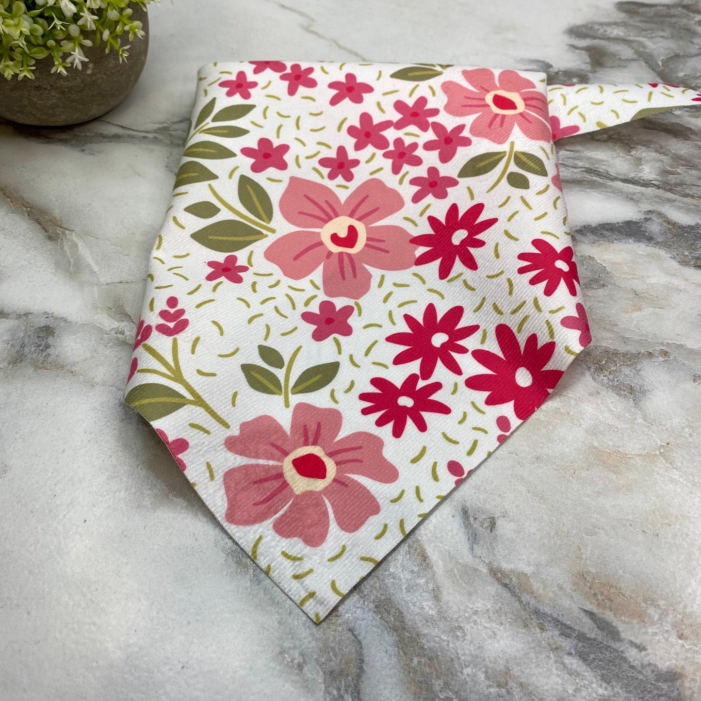 Dog Bandana - Floral - #2