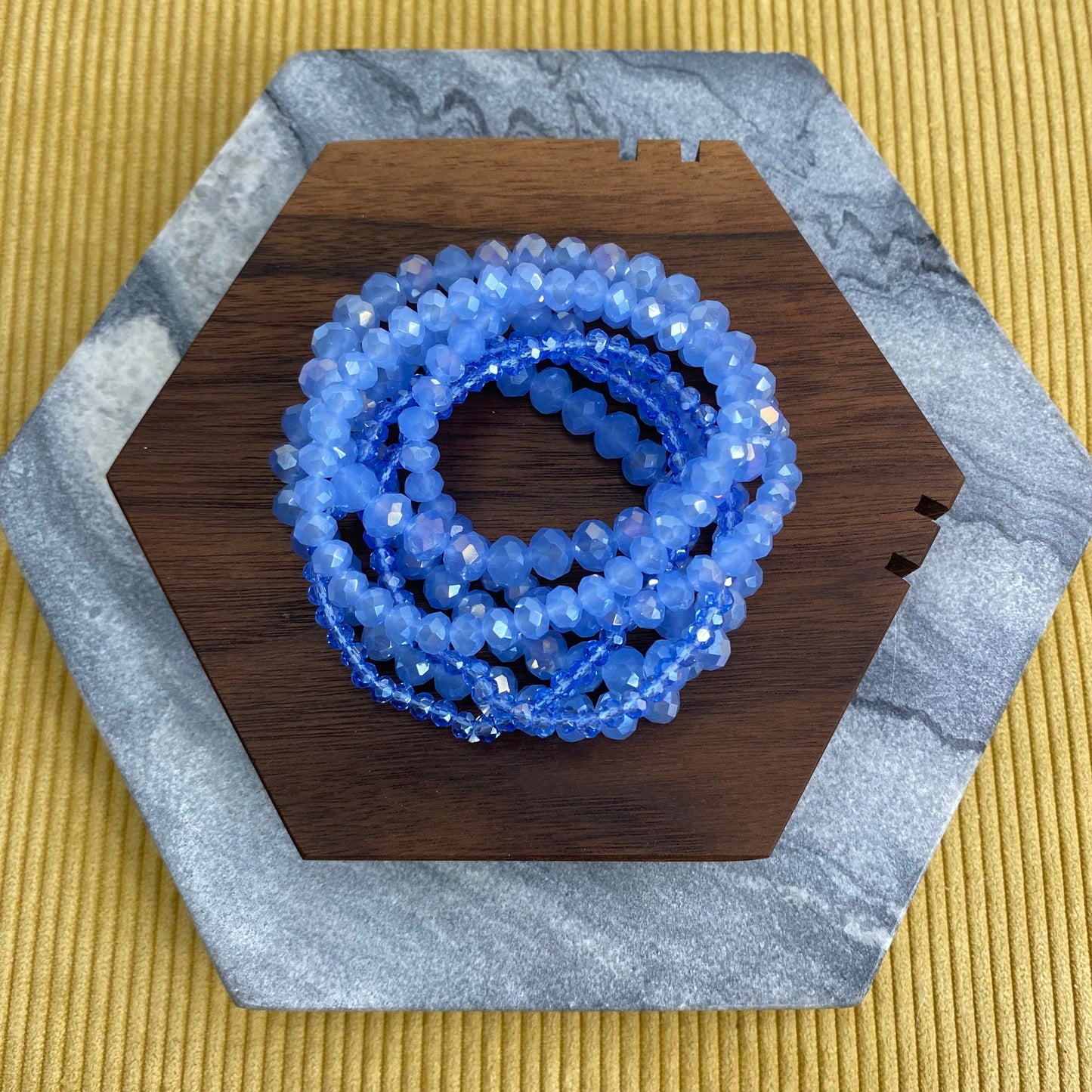 Bracelet Pack - Ice Blue Bead