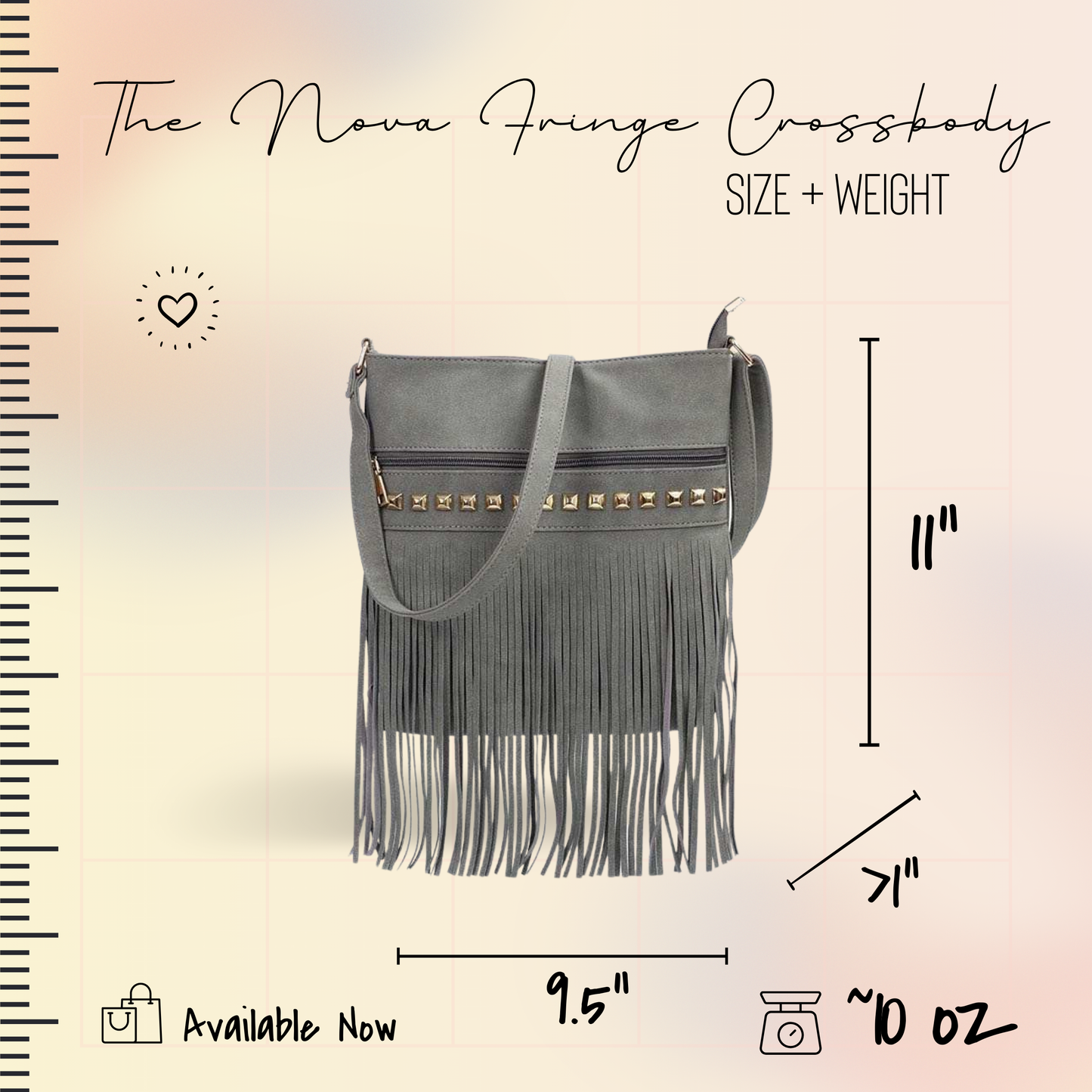 Nova - Fringe Crossbody