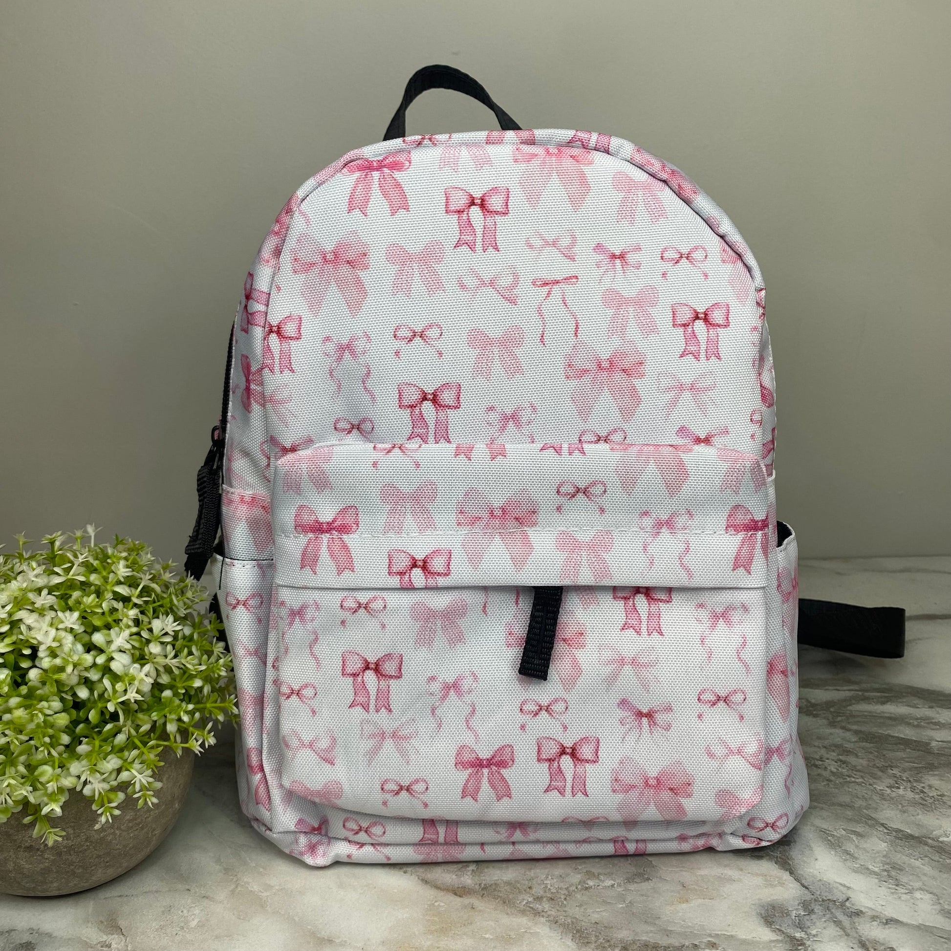 instructions for mini backpack Bows Pink
