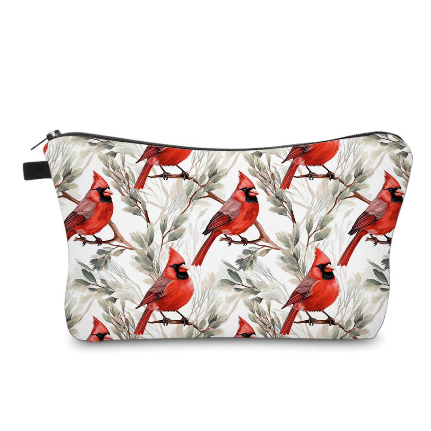 Red Cardinal - Water-Resistant Multi-Use Pouch