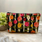 Felt Floral Stripes - Water-Resistant Multi-Use Pouch