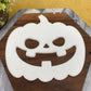 Coaster - Silicone - Coaster - Silicone - Glow In The Dark White Pumpkin Halloween