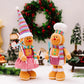 Telescopic Standing Christmas Decor - Gingerbread