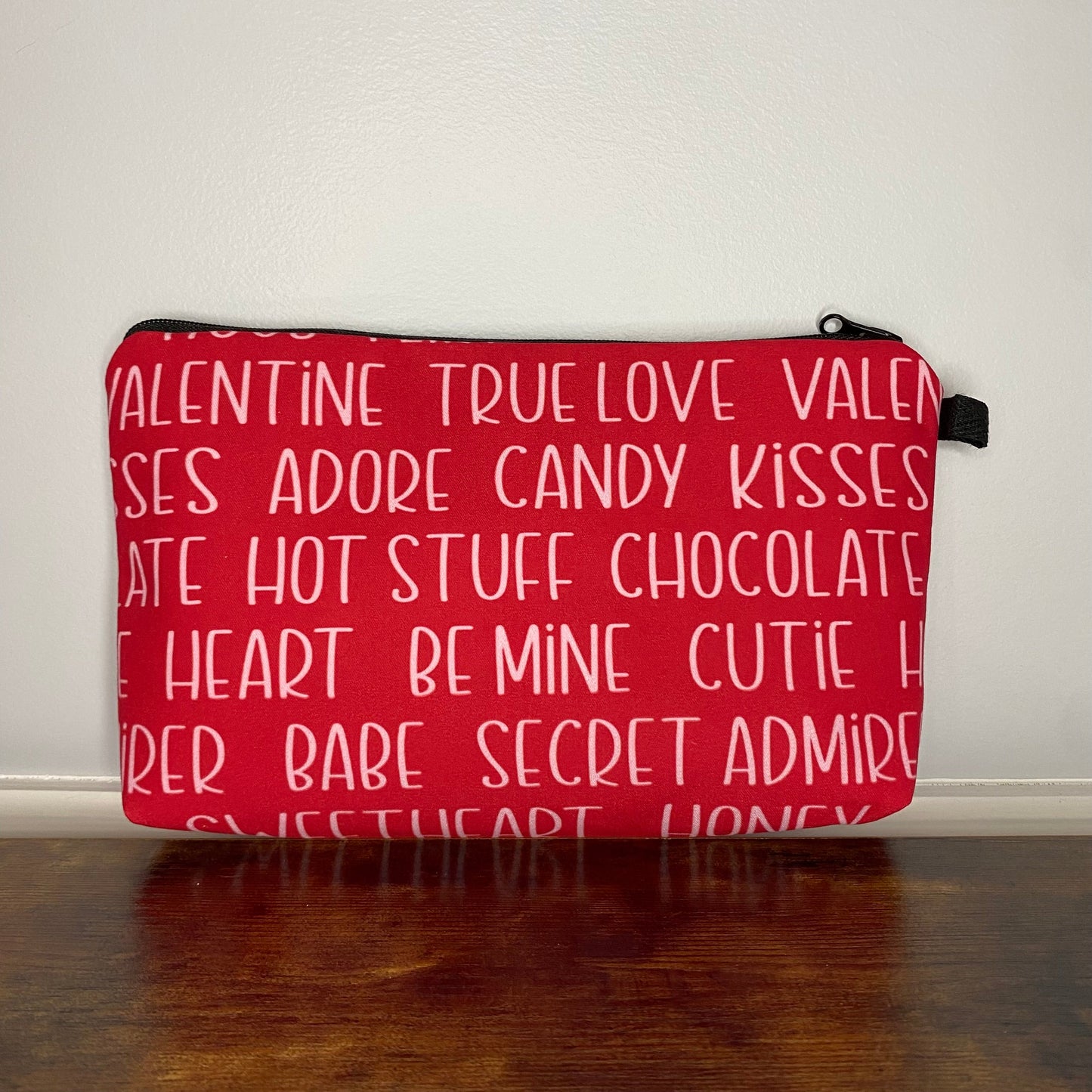 Be Mine Words - Water-Resistant Multi-Use Pouch