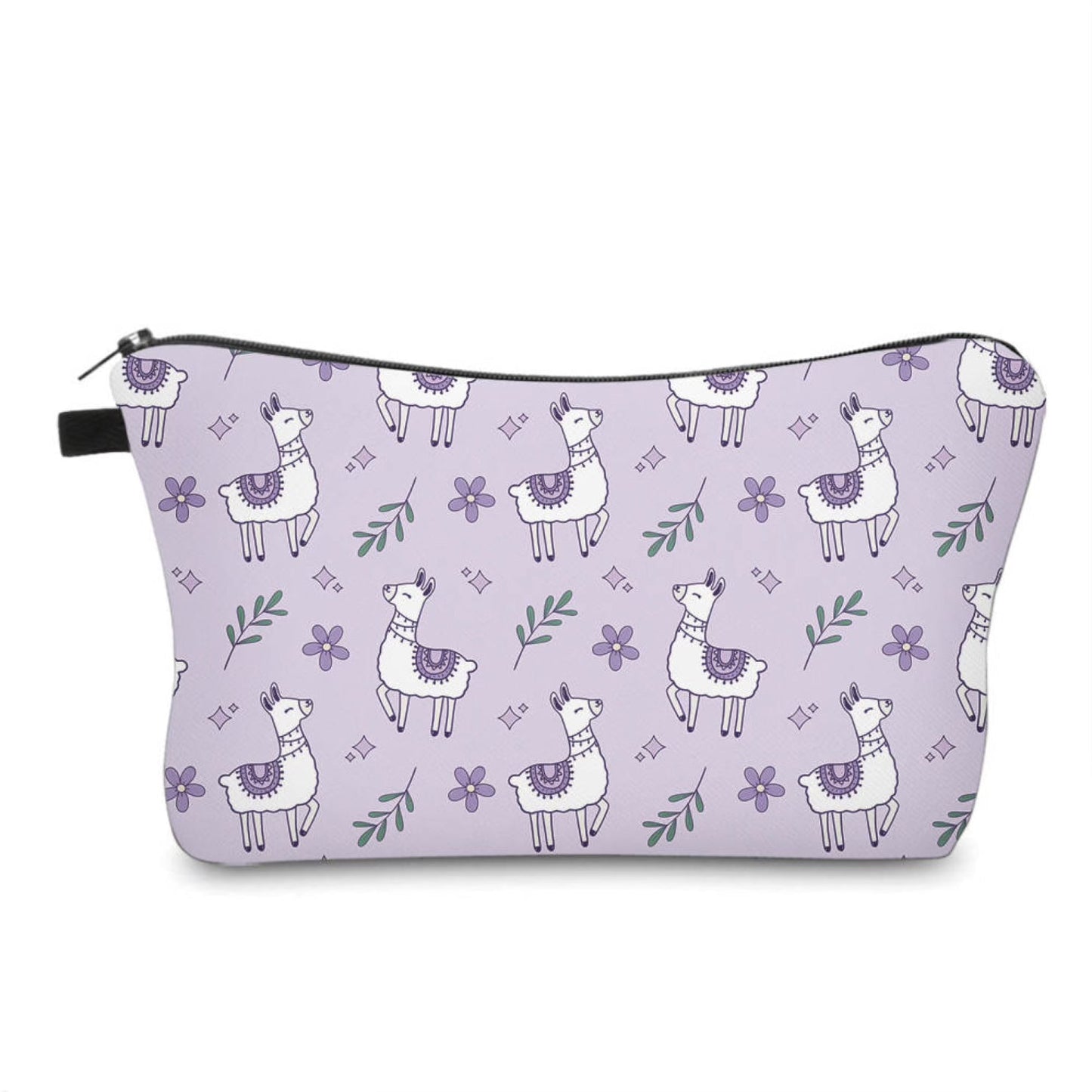 Purple Llamas - Water-Resistant Multi-Use Pouch