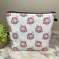 Animal Print Flamingo - Water-Resistant Multi-Use XL Pouch