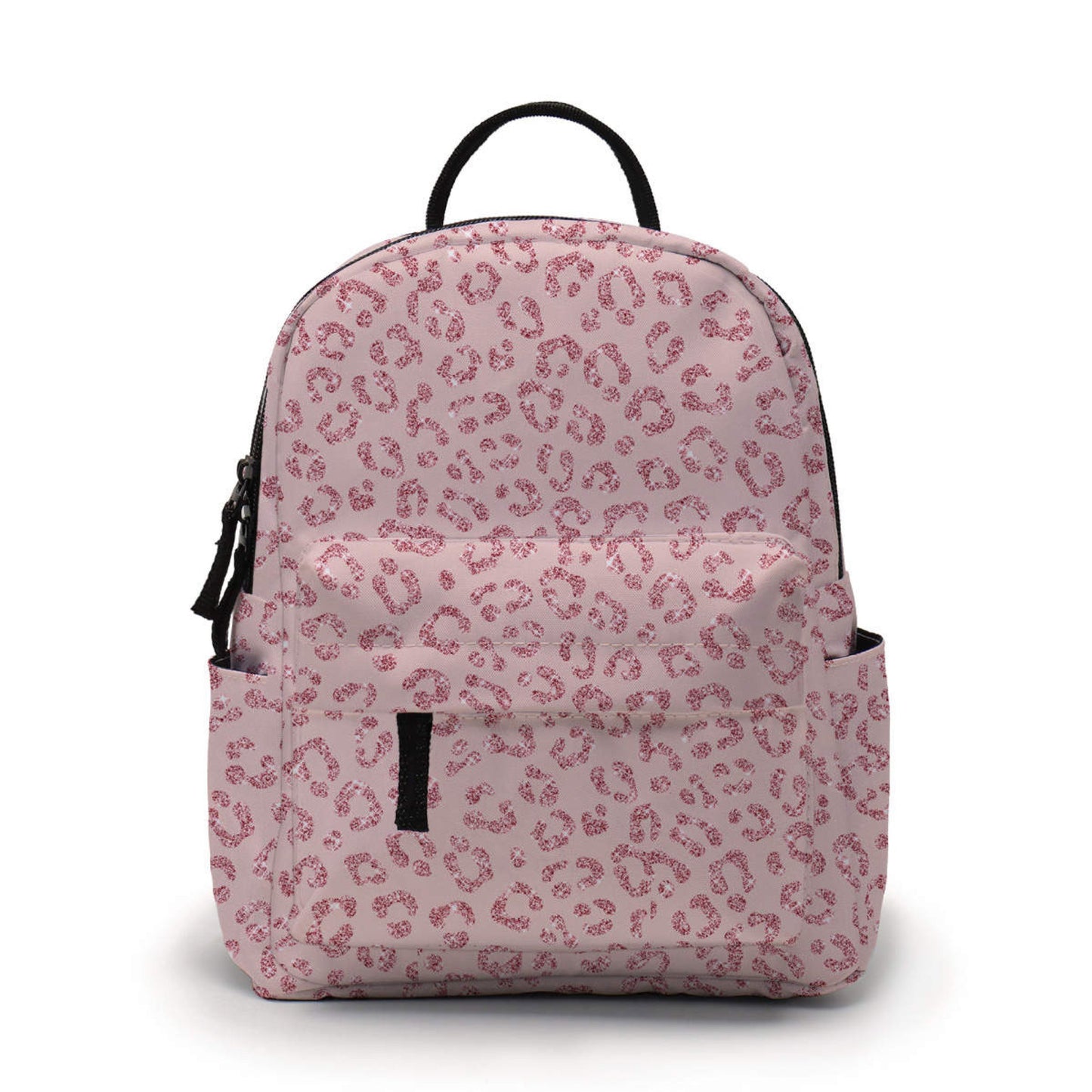 Light Pink Animal Print - Water-Resistant Mini Backpack