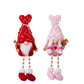 Gnome - Valentine #10 - Red & Pink Long Legs - PREORDER 12/12-12/15