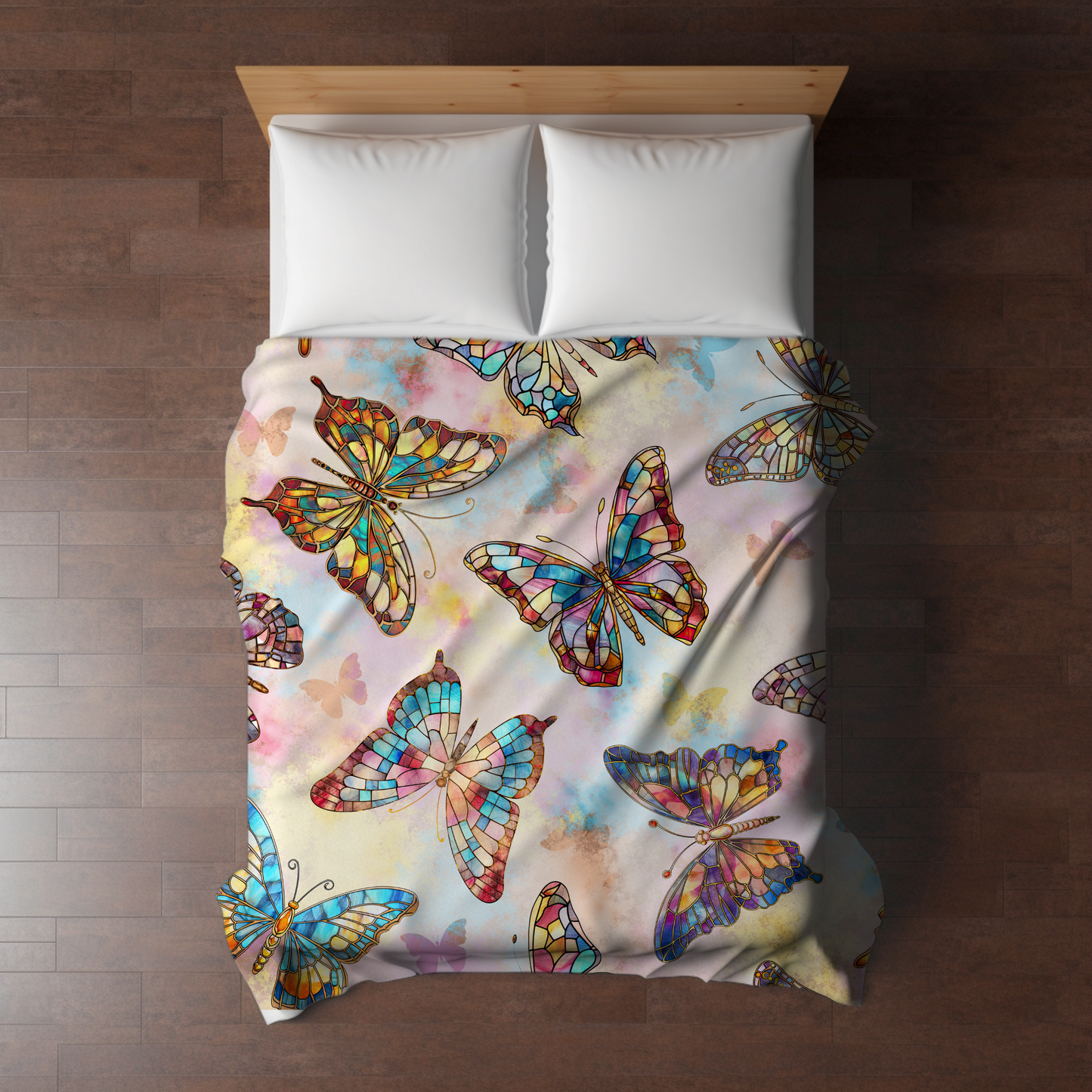 Blanket - Stained Glass Butterfly