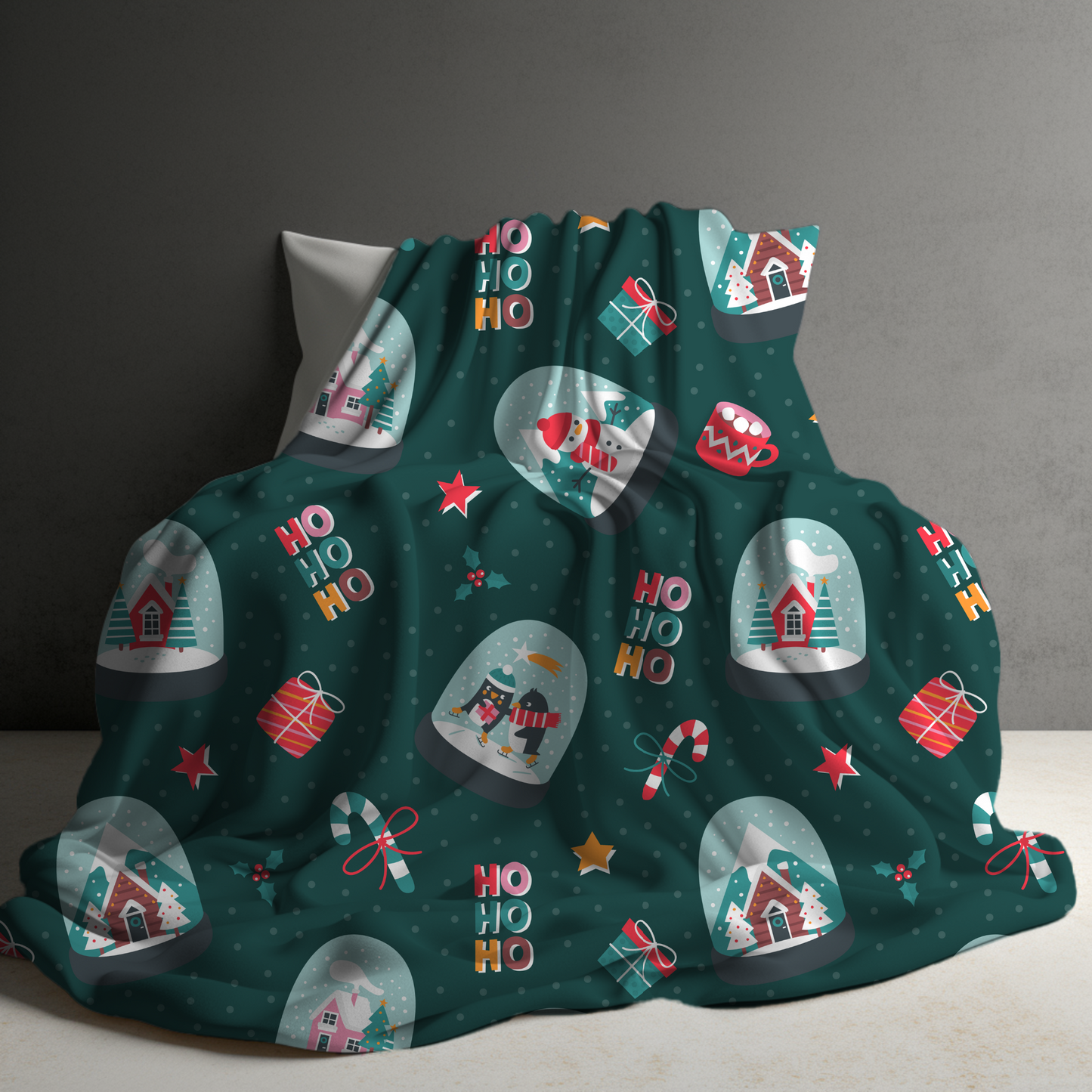 Blanket - Christmas - Snow Globe - PREORDER 10/8-10/11