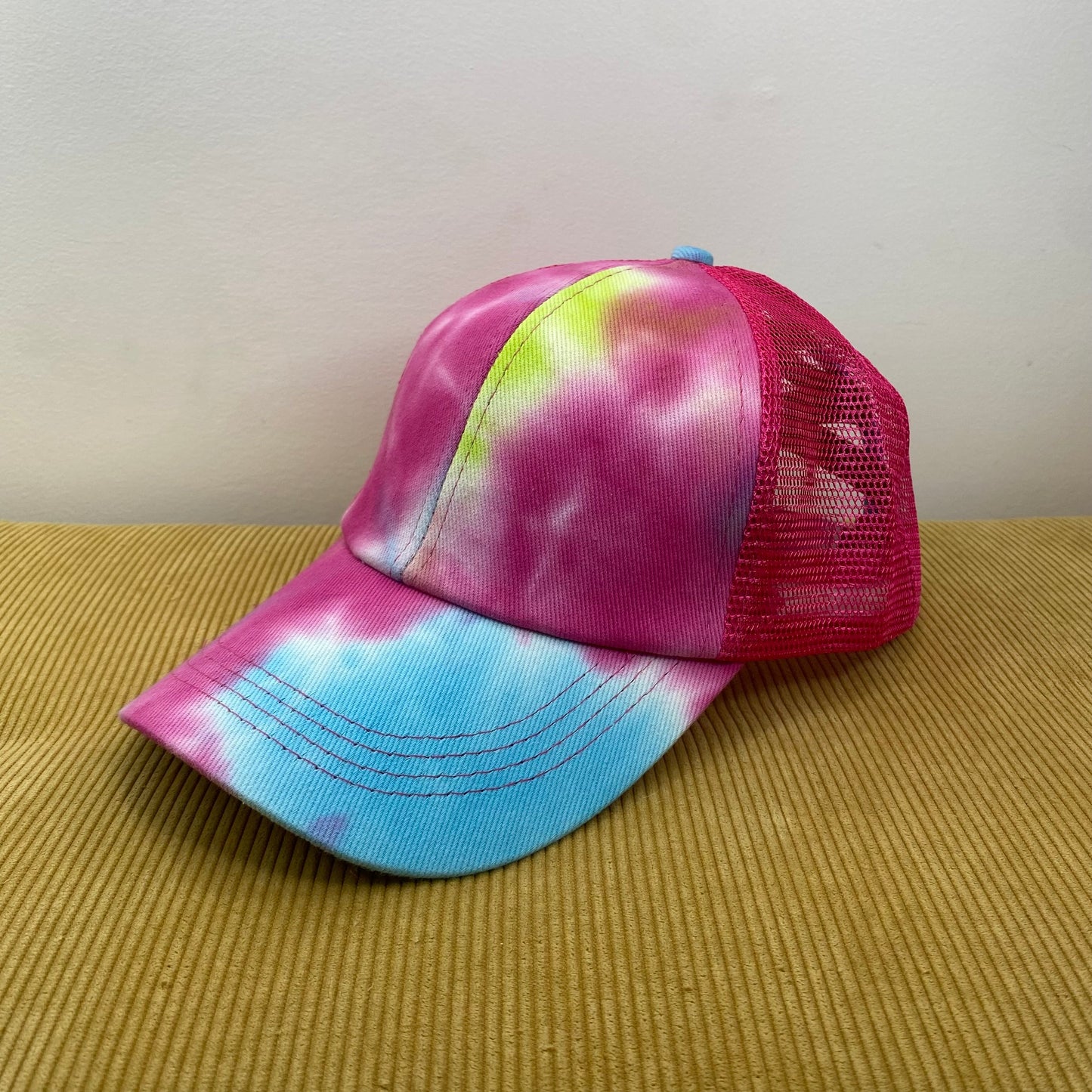 Hat - Tie Dye - Blue Raspberry Lime