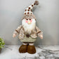 Telescopic Standing Christmas Decor - Tan & Grey