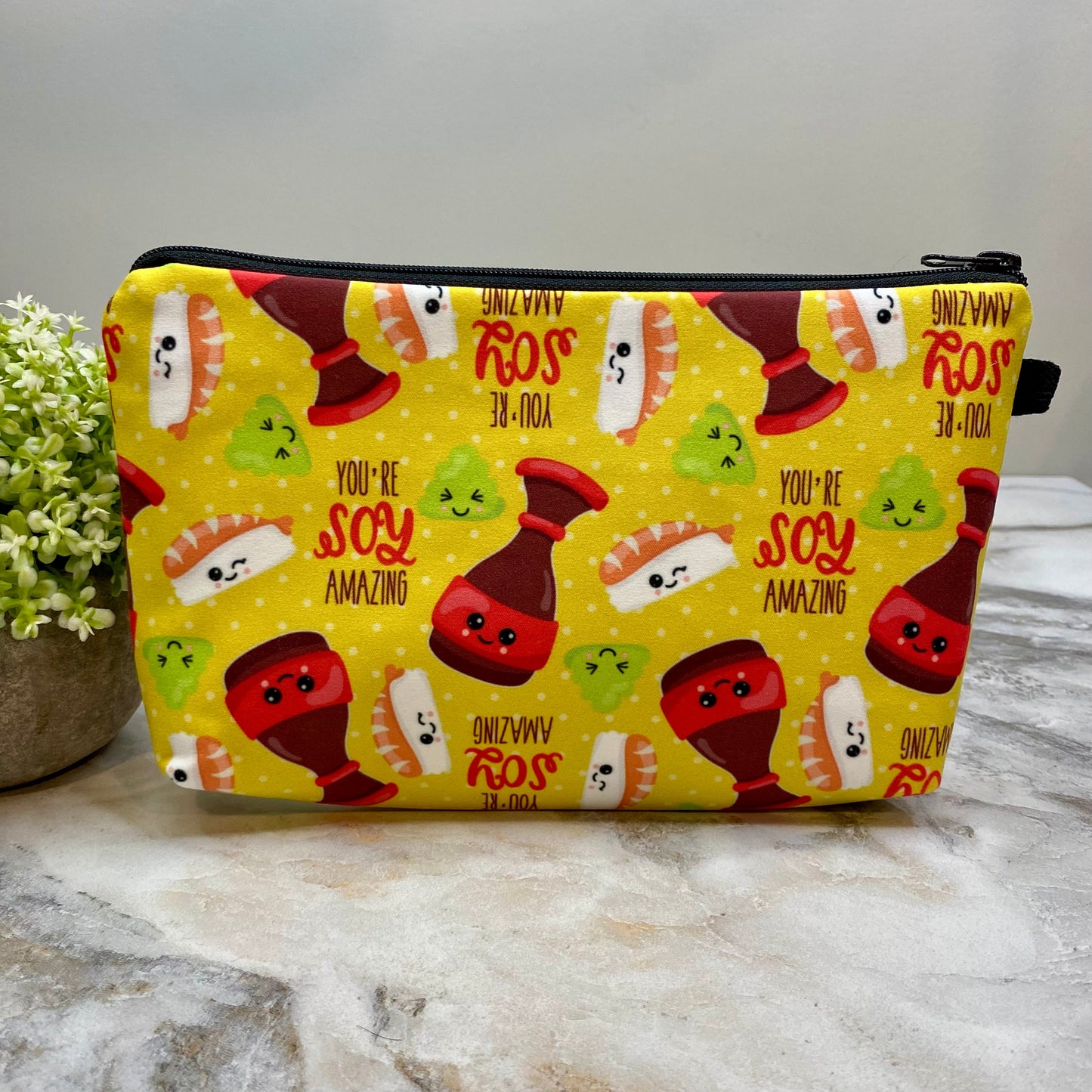 Sushi, Soy Amazing - Water-Resistant Multi-Use Pouch