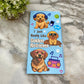 Sticky Note Booklet Set - Golden Retriever