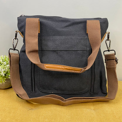 Caitlin - Canvas Satchel