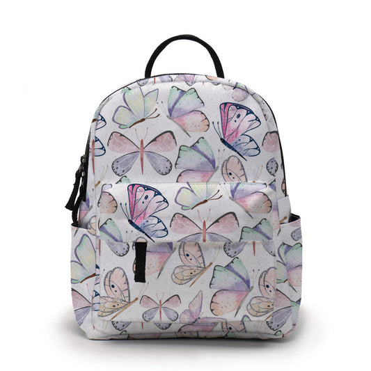 Butterfly Watercolor - Water-Resistant Mini Backpack