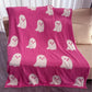 Blanket - Soft Dreams - Double Sided Ghost Pink White