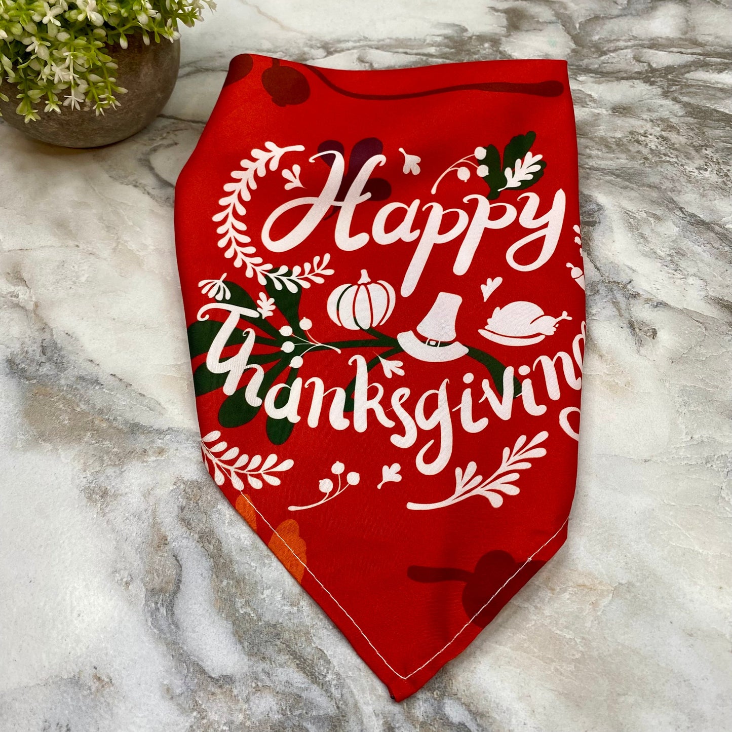 Dog Bandana - Fall - Happy Thanksgiving