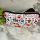 Nylon Belt Bag - Crossbody + Fanny - Floral Rose