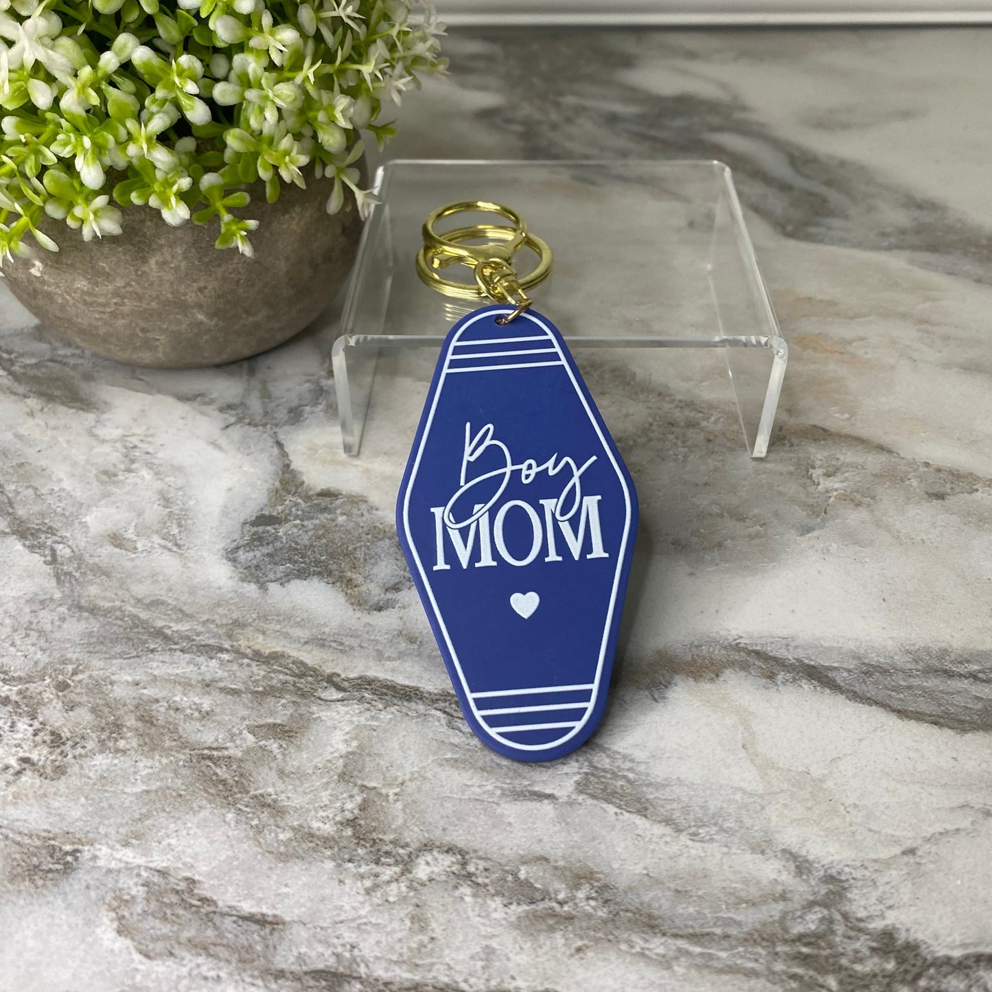 Keychain - Hotel Key - Boy Mom