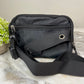 Nylon Belt Bag - Crossbody + Fanny - Black