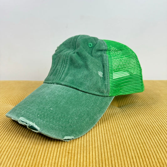 Hat - Green Snapback