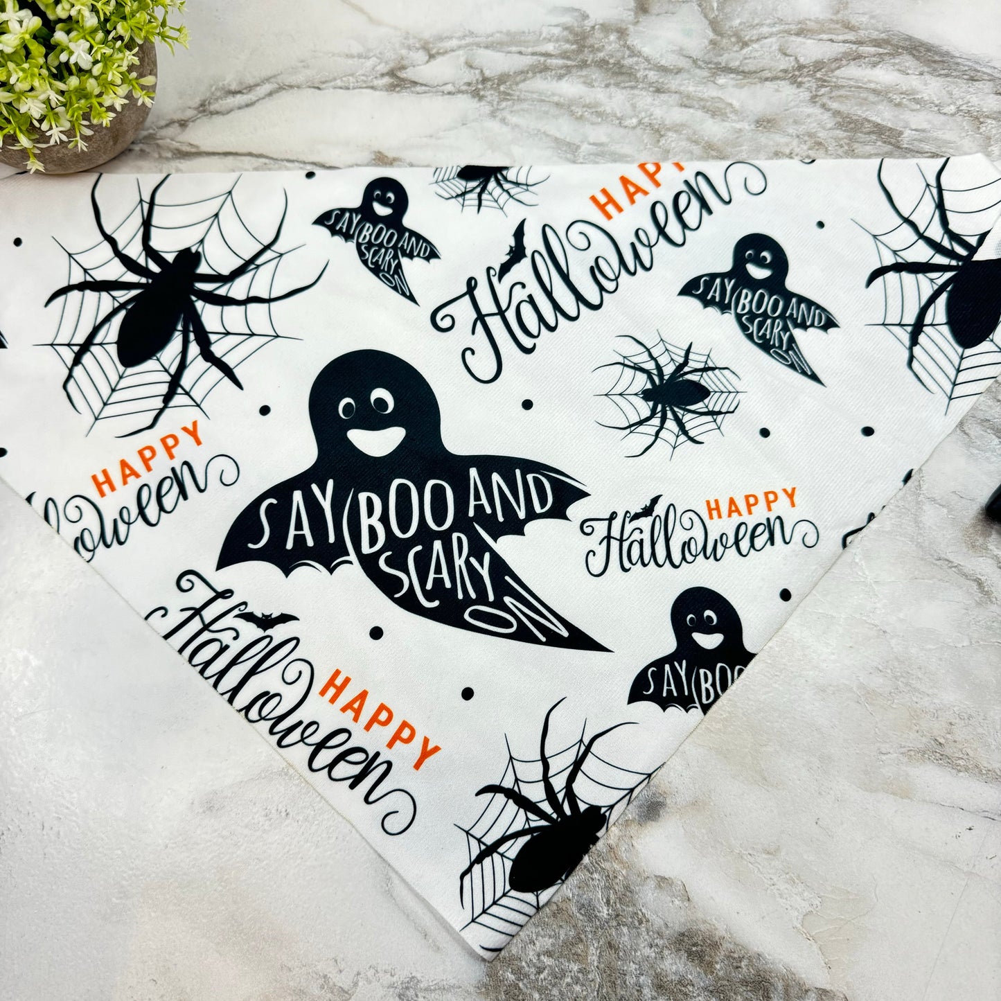 Dog Bandana - Halloween - Scary On