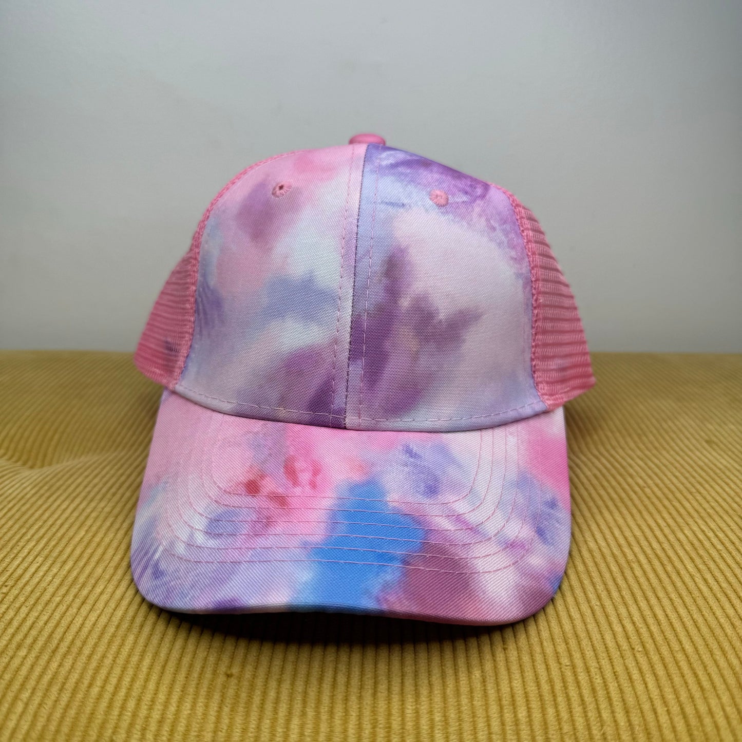 Hat - Pink Purple Tie Dye Snapback