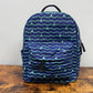 Shark Waves Blue Green- Water-Resistant Mini Backpack