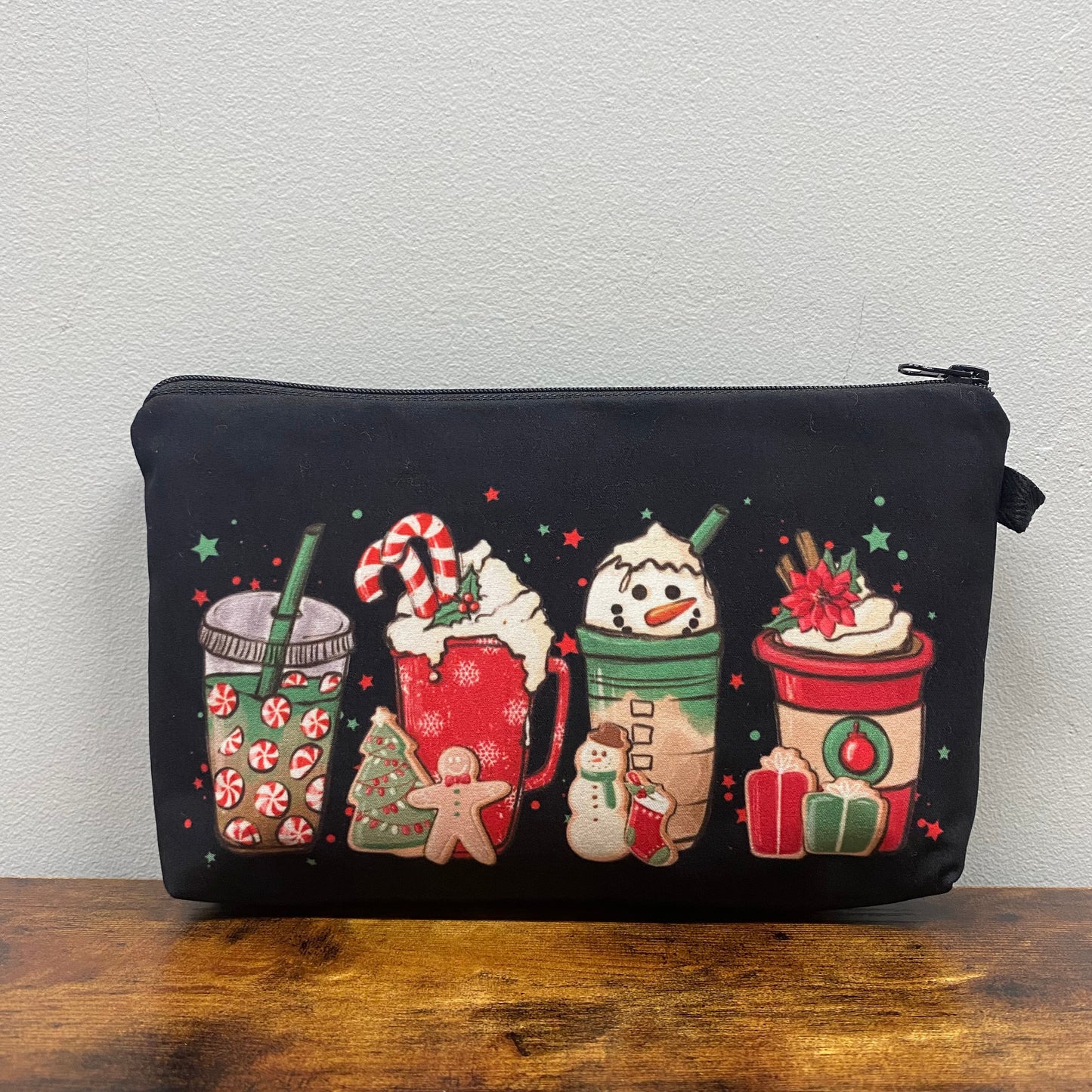 Holiday Coffee - Water-Resistant Multi-Use Pouch