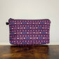 Faith Hope Love Purple - Water-Resistant Multi-Use Pouch