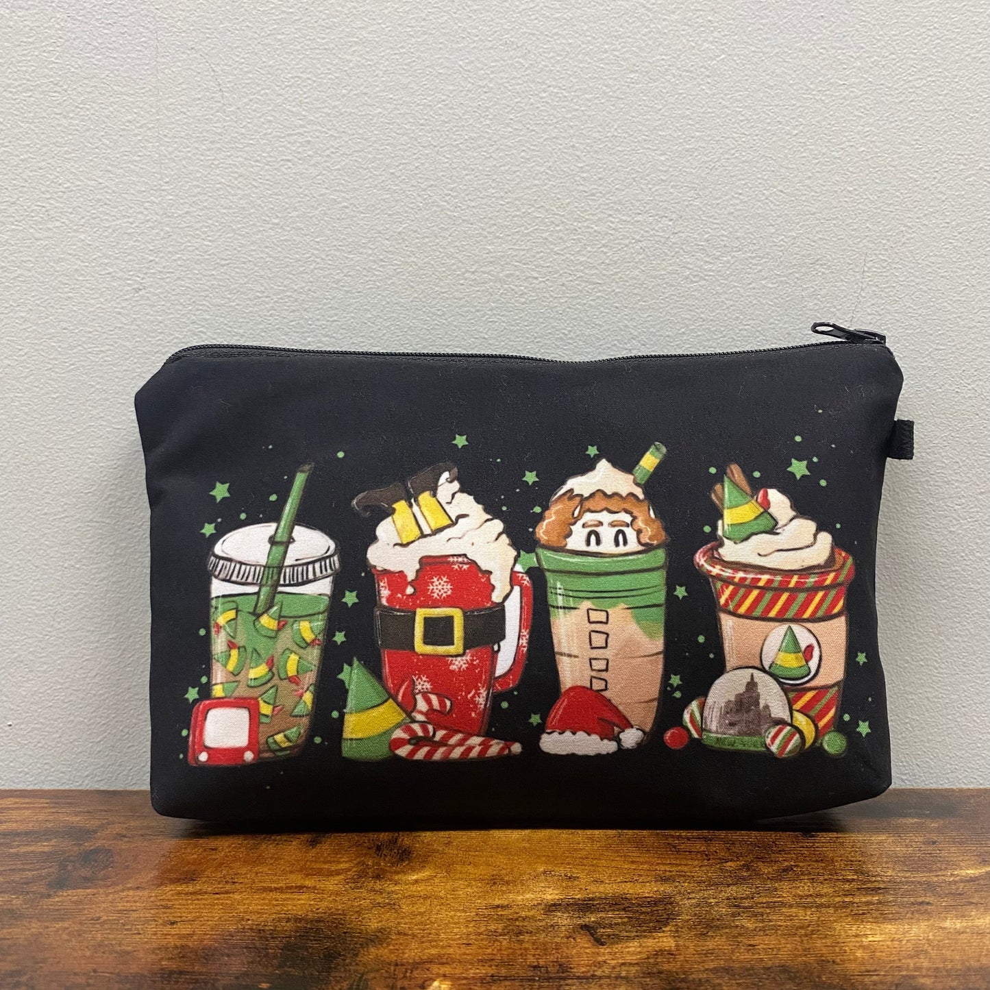 Holiday Coffee - Water-Resistant Multi-Use Pouch