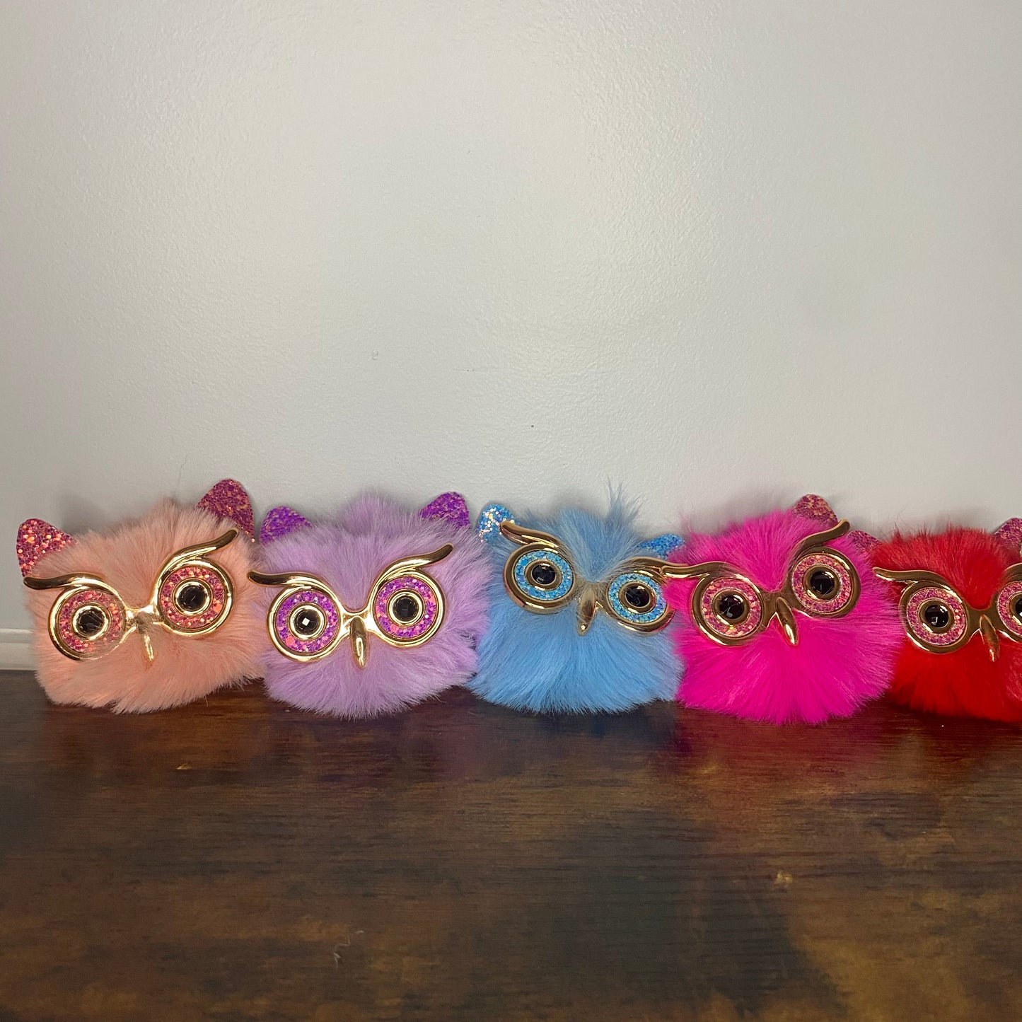 Keychain - Fuzzy Owl