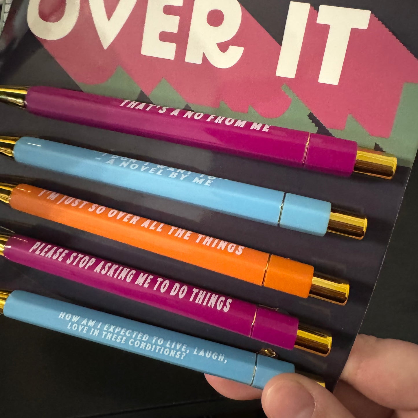 Pen - Over It Set