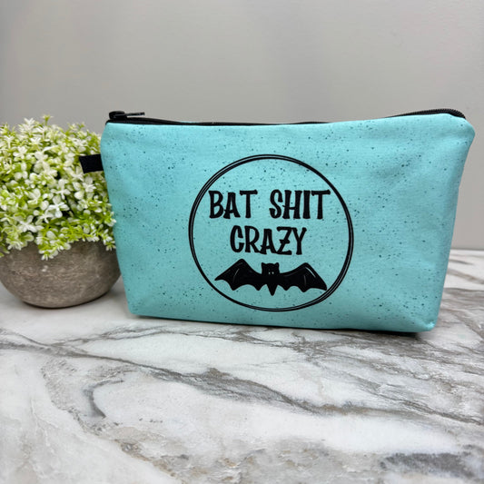 Bat Shit Crazy - Water-Resistant Multi-Use Pouch