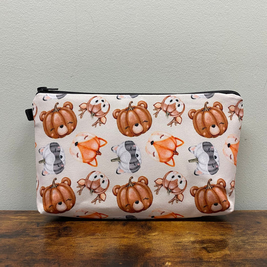 Pumpkin Animals - Water-Resistant Multi-Use Pouch