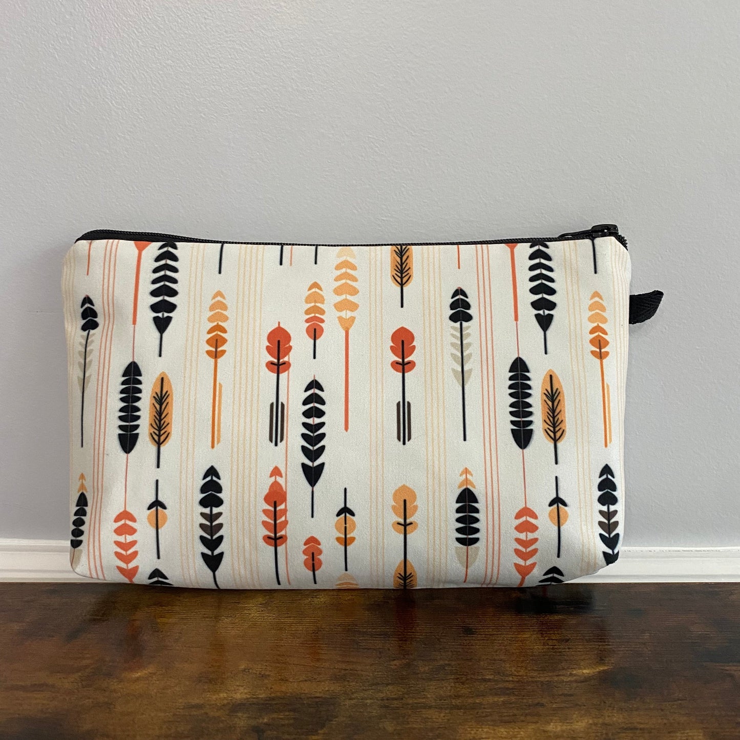 Feather Arrows Vertical Stripe - Water-Resistant Multi-Use Pouch