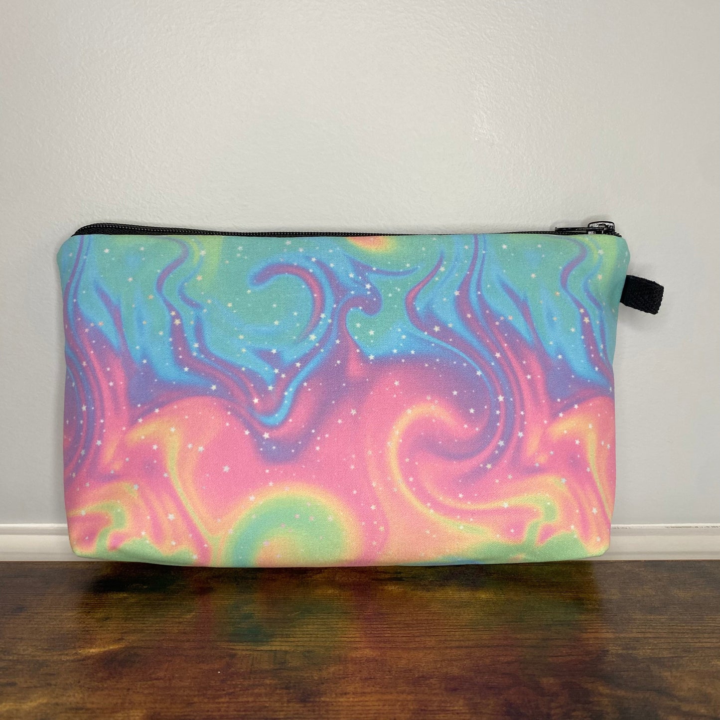 Rainbow Star Swirl - Water-Resistant Multi-Use Pouch