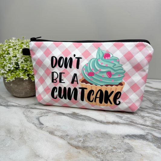 Cuntcake Gingham - Water-Resistant Multi-Use Pouch