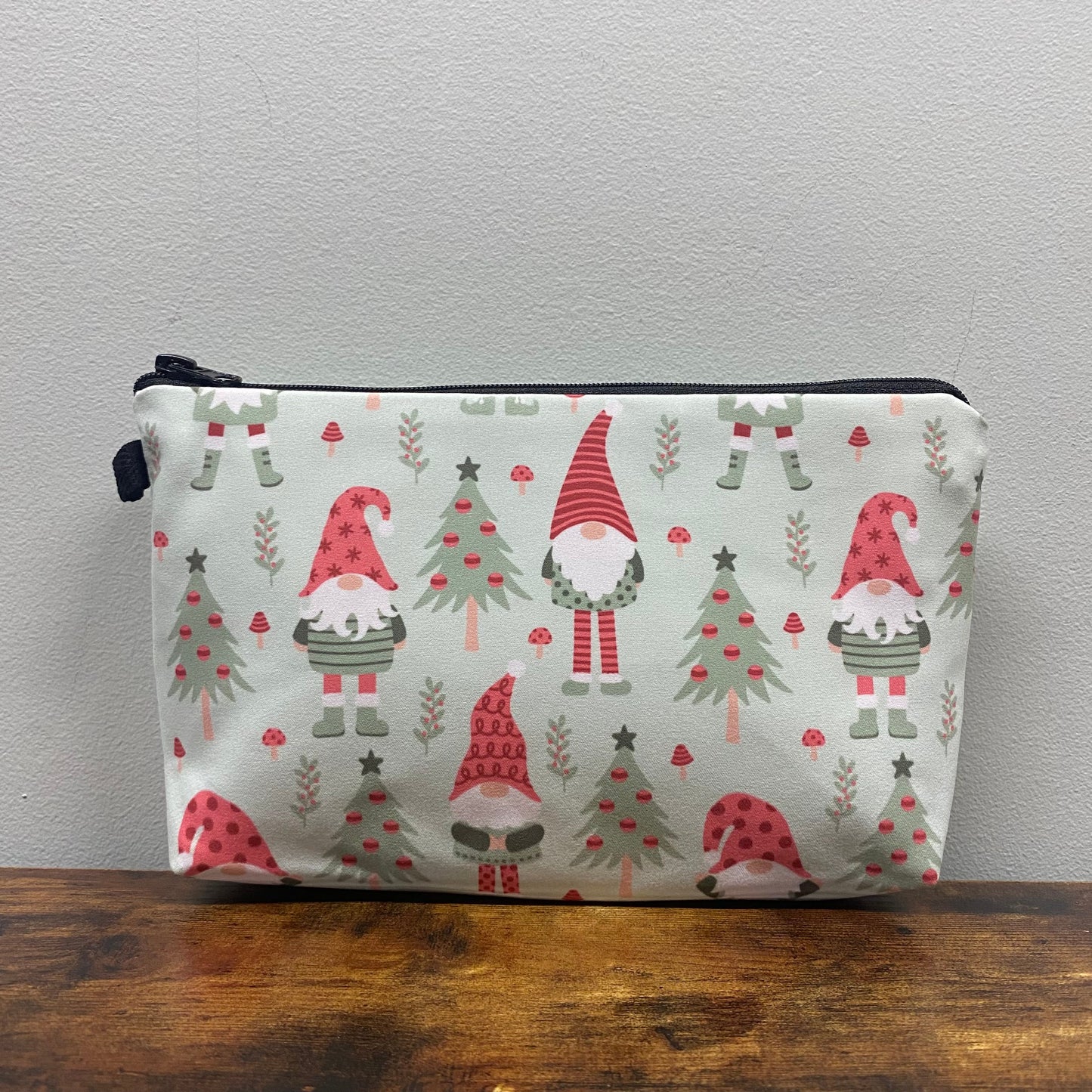 Green Gnomes & Trees - Water-Resistant Multi-Use Pouch