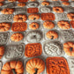 Blanket - Halloween - Knit Pumpkins