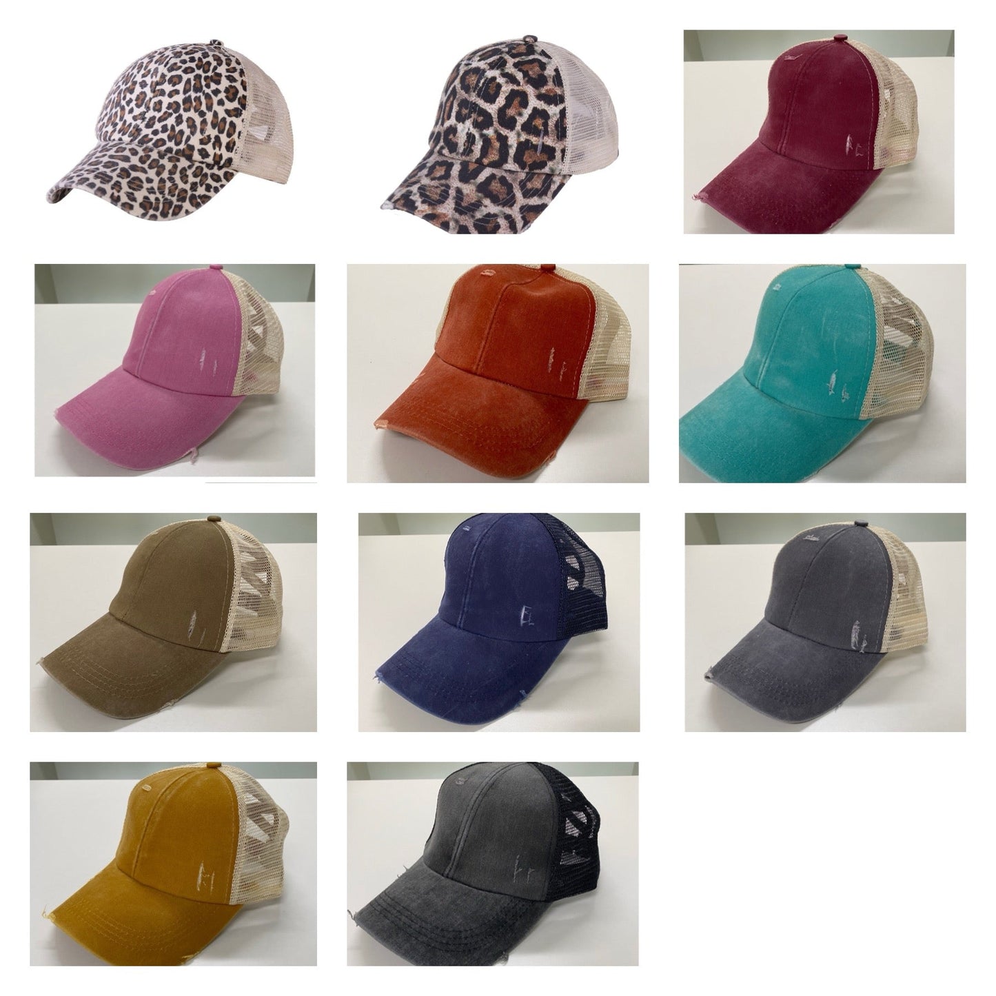 Hat - Criss Cross Ponytail - PREORDER 4/9-4/11