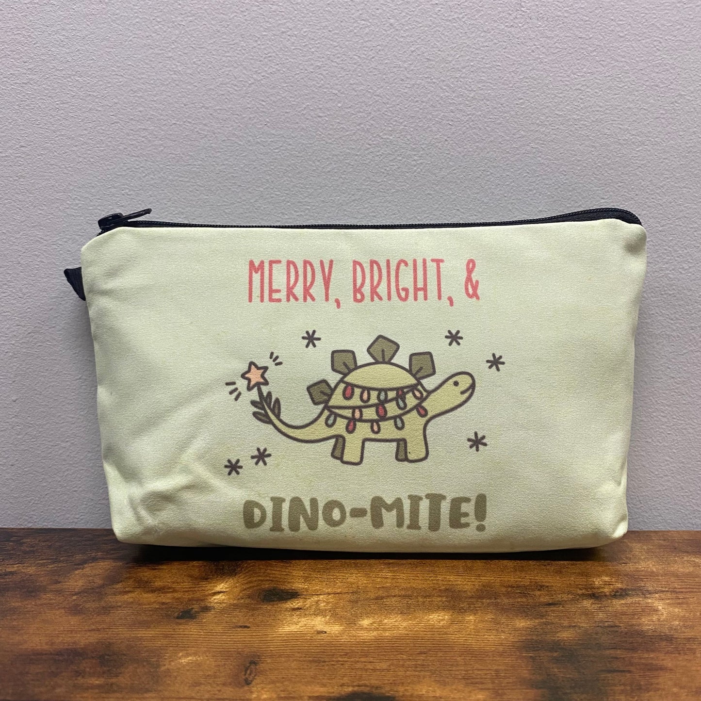 Dino-Mite (Two Sides) - Water-Resistant Multi-Use Pouch