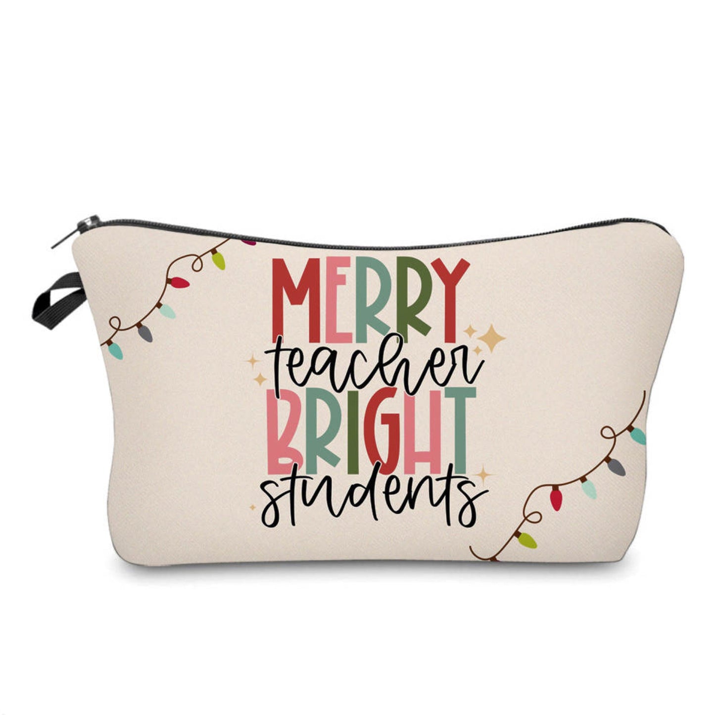 Merry Teacher - Water-Resistant Multi-Use Pouch