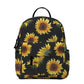 Sunflower Stem - Water-Resistant Mini Backpack & Pouches Set